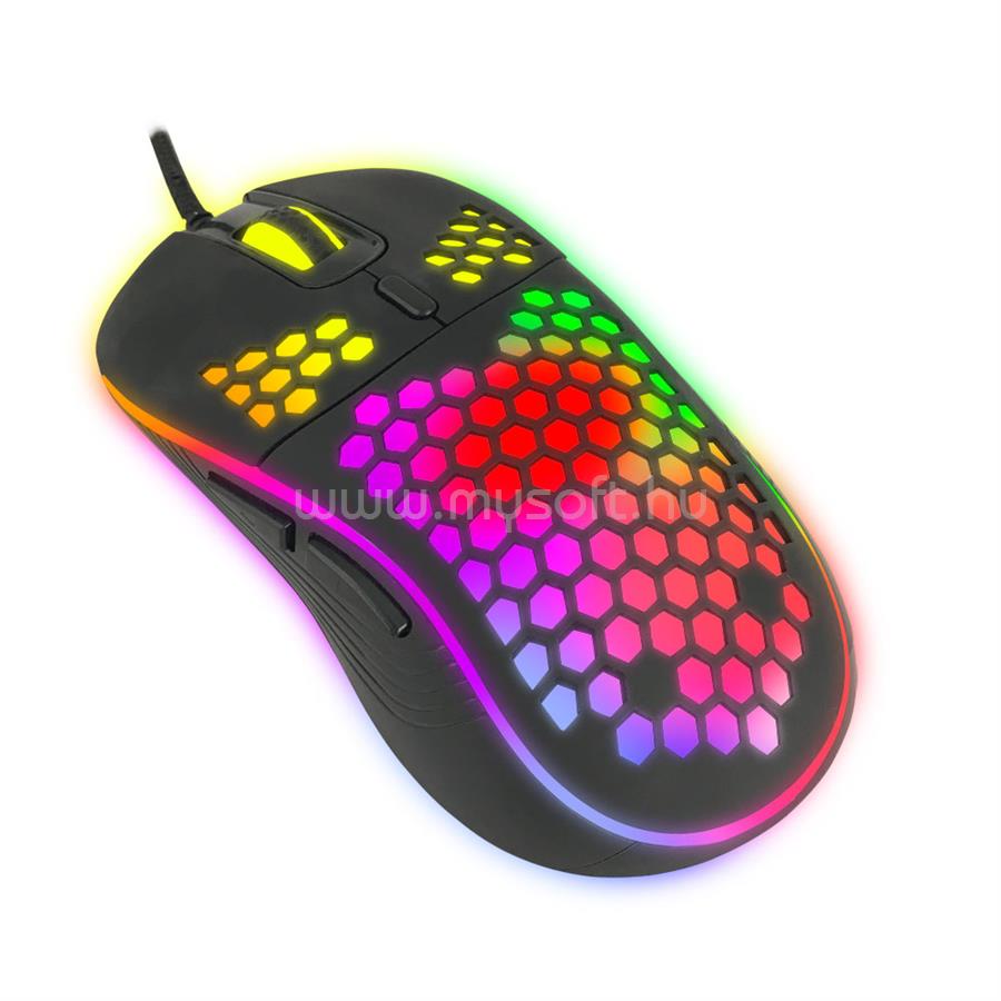 ESPERANZA Anteros USB Type-C 6D gamer vezetékes egér (fekete)