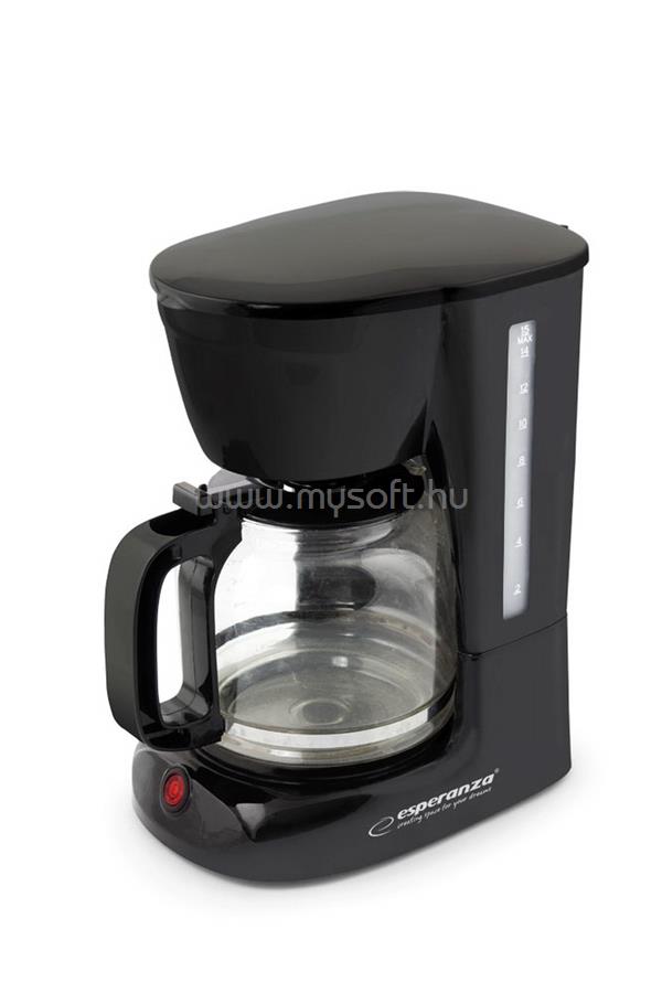 ESPERANZA Arabica filteres kávéfőző 1.8 liter (fekete)
