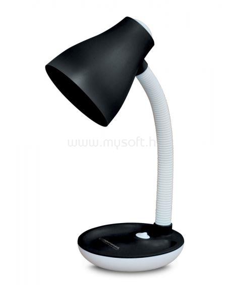 ESPERANZA Atria asztali lámpa, E27 foglalat (fekete)