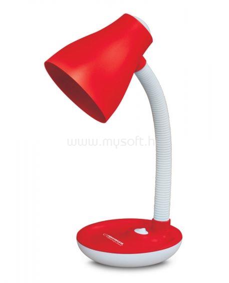 ESPERANZA Atria asztali lámpa, E27 foglalat (piros)