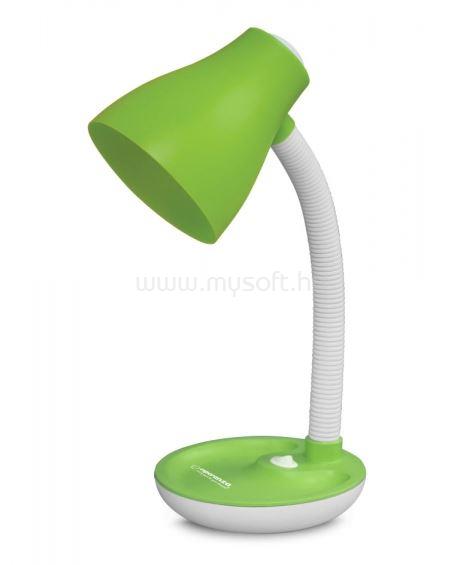 ESPERANZA Atria asztali lámpa, E27 foglalat (zöld)