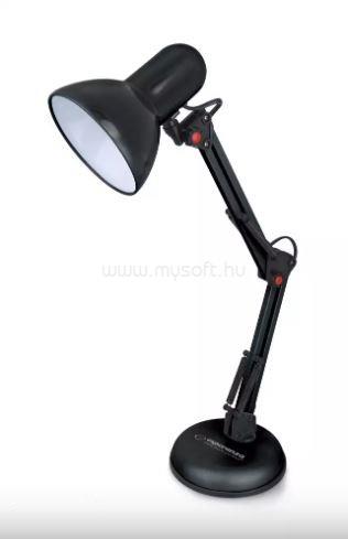 ESPERANZA Avior asztali lámpa, E27 foglalat (fekete)