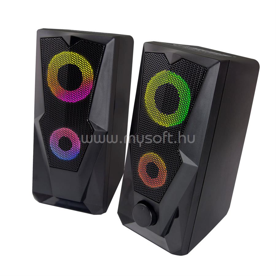 ESPERANZA BAILA USB hangszóró 2.0, RGB