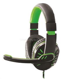 ESPERANZA EGH330G CROW vezetékes gamer headset (fekete-zöld) ESPERANZA_EGH330G small