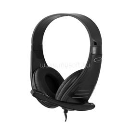 ESPERANZA EH209K Mento Stereo Headphones Black ESPERANZA_EH209K small