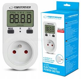 ESPERANZA elektronikus áramfogyasztásmérő ESPERANZA_ELA102 small