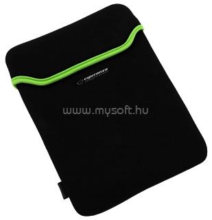 ESPERANZA ET172G NEOPRÉN TÁSKA 9,7" TABLETHEZ (FEKETE/ZÖLD)