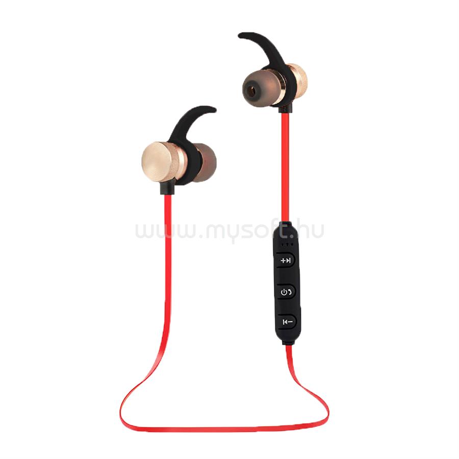 ESPERANZA magnetic Bluetooth mikrofonos fülhallgató (réz)
