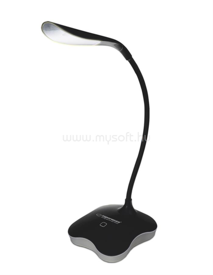 ESPERANZA Mimosa Ledes asztali lámpa (fekete)