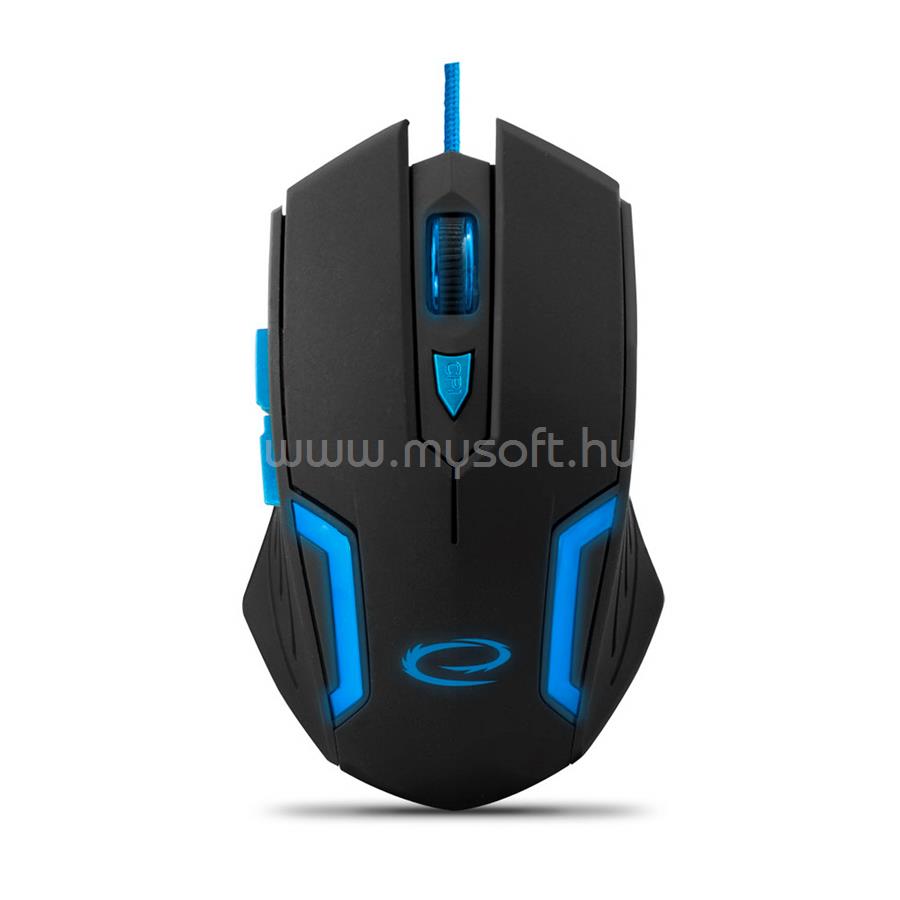 ESPERANZA MX205 Fighter gamer vezetékes egér (fekete-kék)