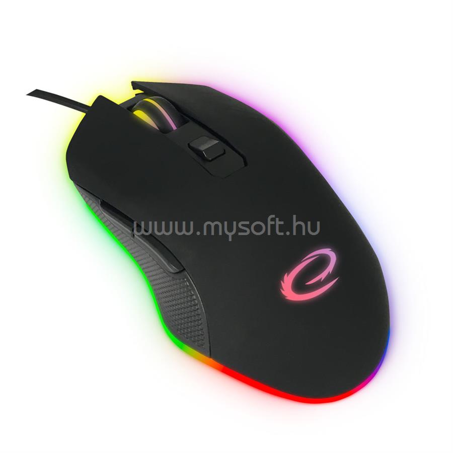 ESPERANZA Nemesis USB Type-C gamer vezetékes egér (fekete)