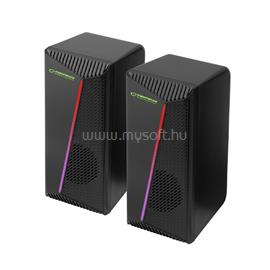 ESPERANZA NORTEC USB HANGSZÓRÓK 2.0 LED SZIVÁRVÁNY EGS106 small