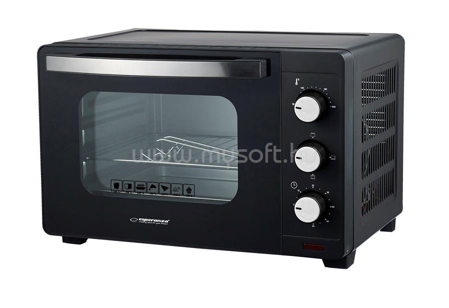 ESPERANZA Prosciutto mini sütő, 20 liter, 1600W