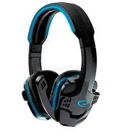 ESPERANZA Raven vezetékes gamer headset (fekete-kék) ESPERANZA_EGH310B small