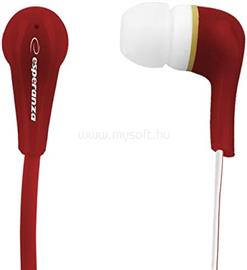 ESPERANZA SZTEREÓ FÜLHALLGATÓ LOLLIPOP PIROS ESPERANZA_EH146R small