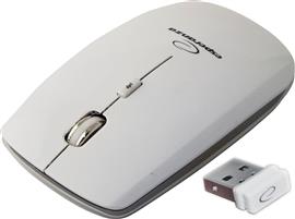 ESPERANZA VEZETÉK NÉLKÜLI 2.4GHZ OPTIKAI EGÉR 4D USB SATURN FEHÉR ESPERANZA_EM120W small
