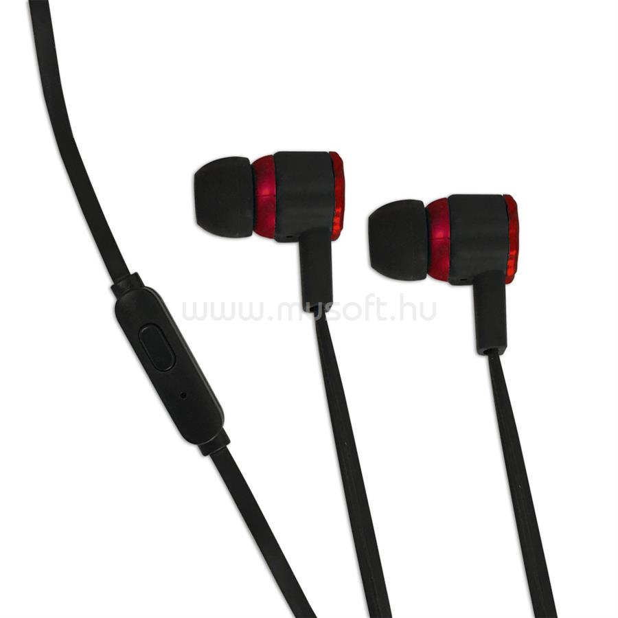 ESPERANZA Viper mikrofonos gamer fülhallgató, sztereó (piros)
