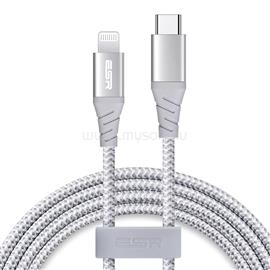 ESR 5V/3A 1m fehér USB C lightning PD kábel ESR-PD-CABLE-W small