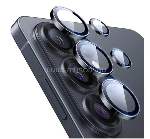 ESR Samsung S26 Ultra ESR ARMORITE kameravédő üveg 2.5D, csak lencse + segédkeret, FEKETE