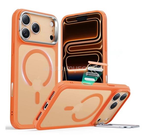 ESR iPhone 17 Pro Max CLASSIC HYBRID szilikon telefonvédő ütésállóság, MagSafe, NARANCSSÁRGA