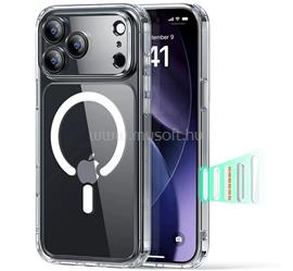 ESR iPhone 17 Pro Max CLASSIC HYBRID szilikon telefonvédő ütésállóság, MagSafe, ÁTLÁTSZÓ GP-181677 small