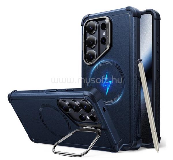 ESR Samsung S26 Ultra ESR CYBER TOUGH szilikon telefonvédő ütésállóság, MagSafe, SÖTÉTKÉK
