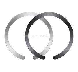 ESR HALOLOCK öntapadós fémlap 2db mágneses autós tartóhoz ideális, kör alakú, FEKETE/SZÜRKE GP-113756 small