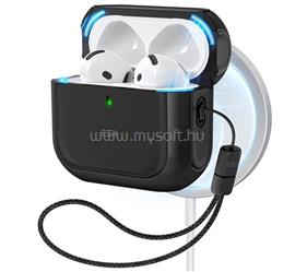 ESR ORBIT HALOLOCK műanyag tok ütésállóság, MagSafe, FEKETE Apple AirPods 4 GP-171644 small