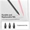 ESR Stylus Pen aktív toll rajzoláshoz, jegyzethez, 2018 után kiadott Apple iPad Air, iPad Mini (A17), iPad Pro (fekete) ES252154 small