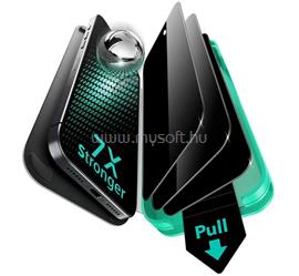 ESR iPhone 18 Pro ESR ULTRAFIT ARMORITE PRIVACY képernyővédő üveg 3db 2.5D, betekintés ellen + segédkeret, FEKETE GP-181250 small