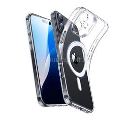 ESR iPhone 16 ZERO HALOLOCK szilikon telefonvédő ütésállóság, MagSafe, ÁTLÁTSZÓ GP-164288 small