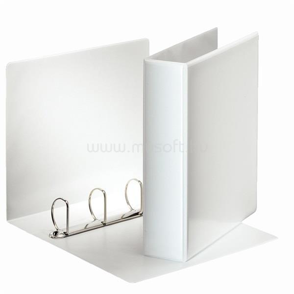 ESSELTE A4 panorámás 4-gyűrűs 7,5cm fehér gyűrűskönyv