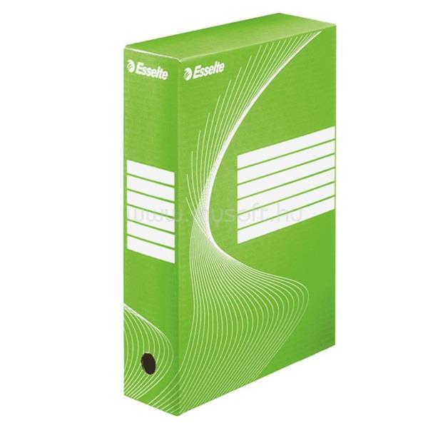 ESSELTE Boxycolor 8cm zöld archiváló doboz