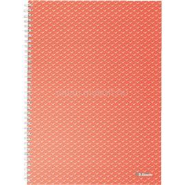ESSELTE ColourBreeze A4 vonalas korall spirálfüzet ESSELTE_628483 small