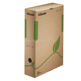 ESSELTE Archiváló doboz A4, 80mm, újrahasznosított karton Esselte Eco barna ESSELTE_623916 small