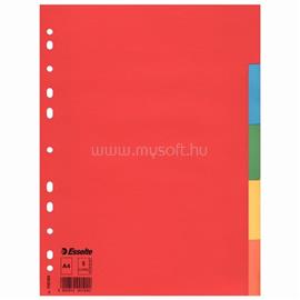 ESSELTE Regiszter A4, 5 részes karton Esselte Economy színes ESSELTE_100199 small