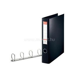 ESSELTE Gyűrűskönyv A4, Maxi 6cm, 4 gyűrű, D alakú, PP Jumbo Vivida fekete ESSELTE_35735 small