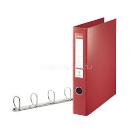 ESSELTE Gyűrűskönyv A4, Maxi 6cm, 4 gyűrű, D alakú, PP Jumbo Vivida piros ESSELTE_82403 small