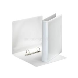 ESSELTE Gyűrűskönyv panorámás A5, 4,6cm, 2 gyűrű, D alakú, PP fehér ESSELTE_35754 small