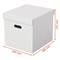 ESSELTE Home kocka alakú 3db/csomag fehér tárolódoboz ESSELTE_628288 small