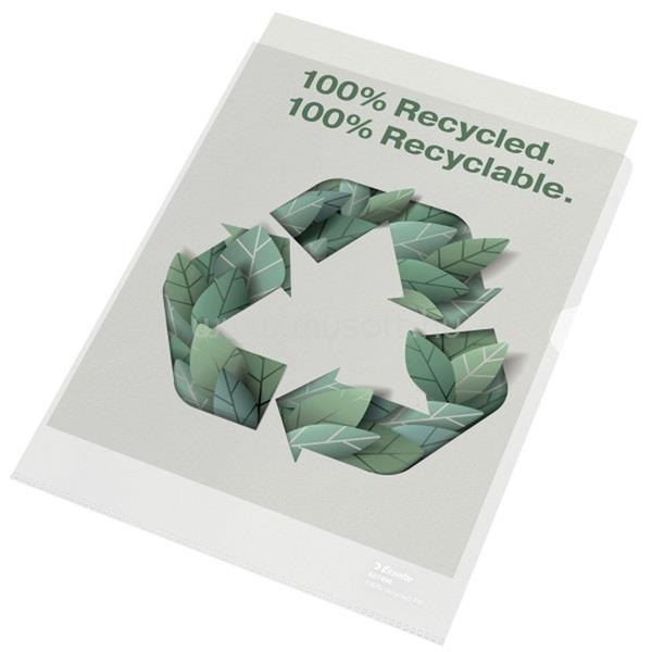 ESSELTE Recycled A4 narancsos 100mikronos 100db genotherm