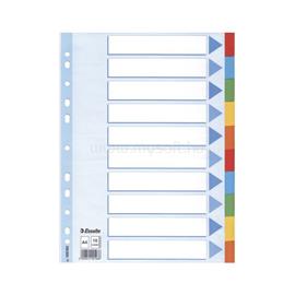 ESSELTE Regiszter A4, 10 részes karton írható előlappal Standard színes ESSELTE_35870 small
