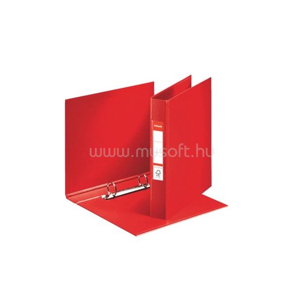 ESSELTE Standard A5 2 gyűrűs piros gyűrűskönyv