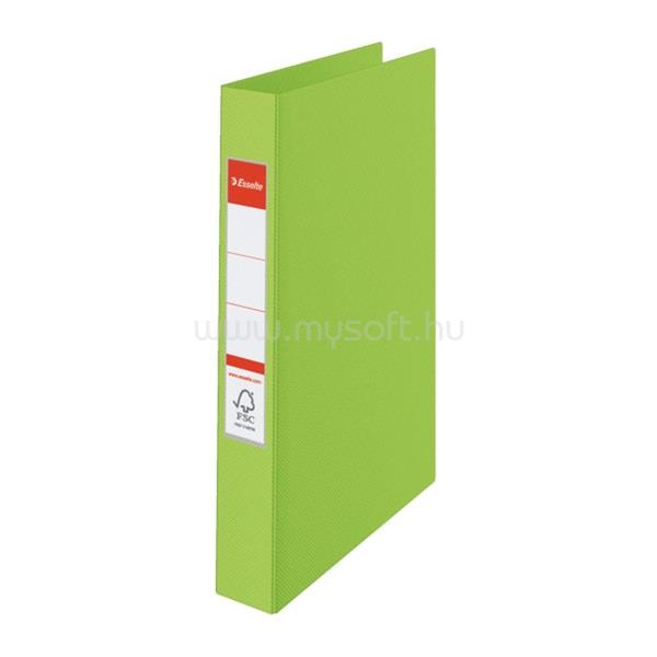 ESSELTE Standard Vivida A4 2 gyűrűs zöld gyűrűskönyv