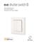 EVE Shutter Switch Smart Shutter Controller (built-in schedules, adaptive shading) - Thread compatible 10ECI1701 small