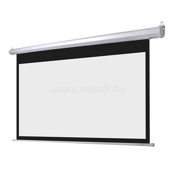 EVEREST 111" (1:1) motoros fali vászon - EPP-240 (240 x 240 cm, távirányító, fehér váz)
