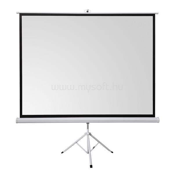 EVEREST 122" mobil háromlábú vászon - TPP-240 (240 x 200 cm, fehér váz)