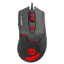 EVEREST Mercury X8 RGB gamer vezetékes egér (fekete) EVEREST_18296 small