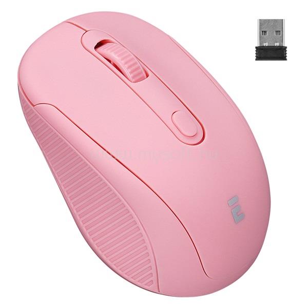 EVEREST SM-300 vezeték nélküli egér (1600 DPI, 4gomb, optikai, rózsaszín)