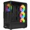 EVEREST X-RACER RGB fekete (táp nélküli) ablakos ATX ház EVEREST_42432 small